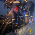 GNFS rescues two accident victims at Konongo-Odumase